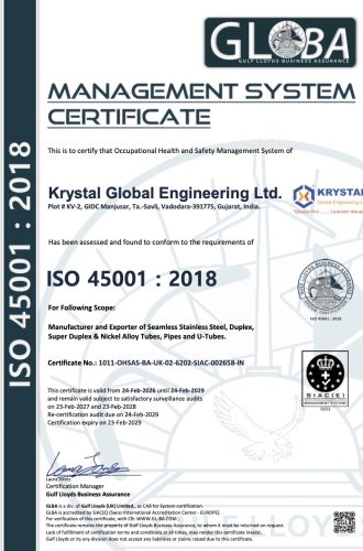 ISO 45001: 2018